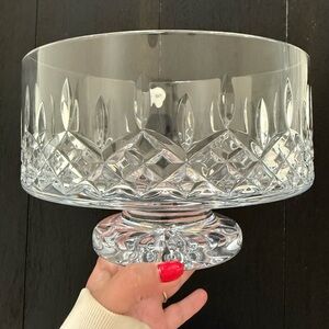 ❗️SOLD❗️ WATERFORD LISMORE FOOTED BOWL, 8IN.